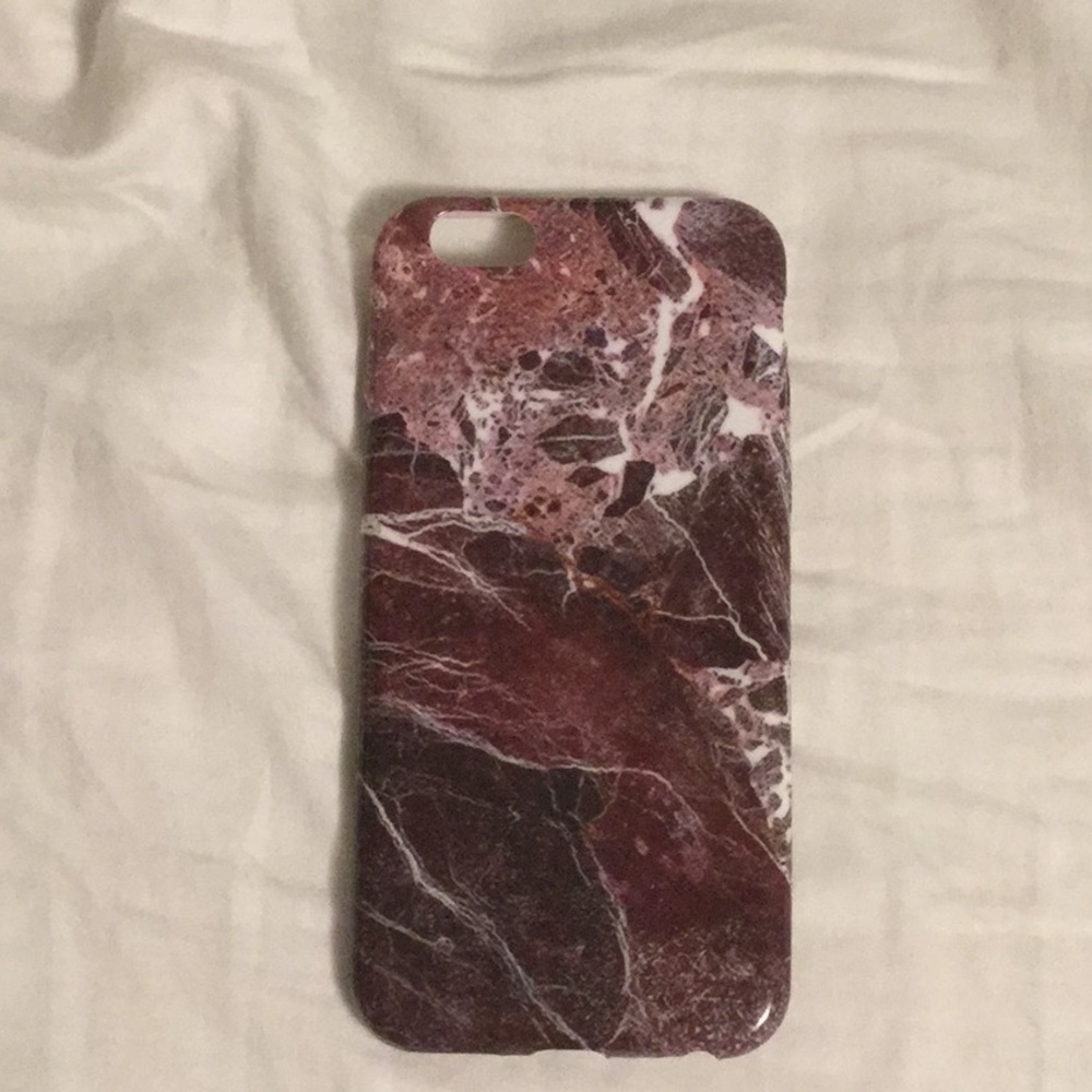 Red-ish Marble Iphone case